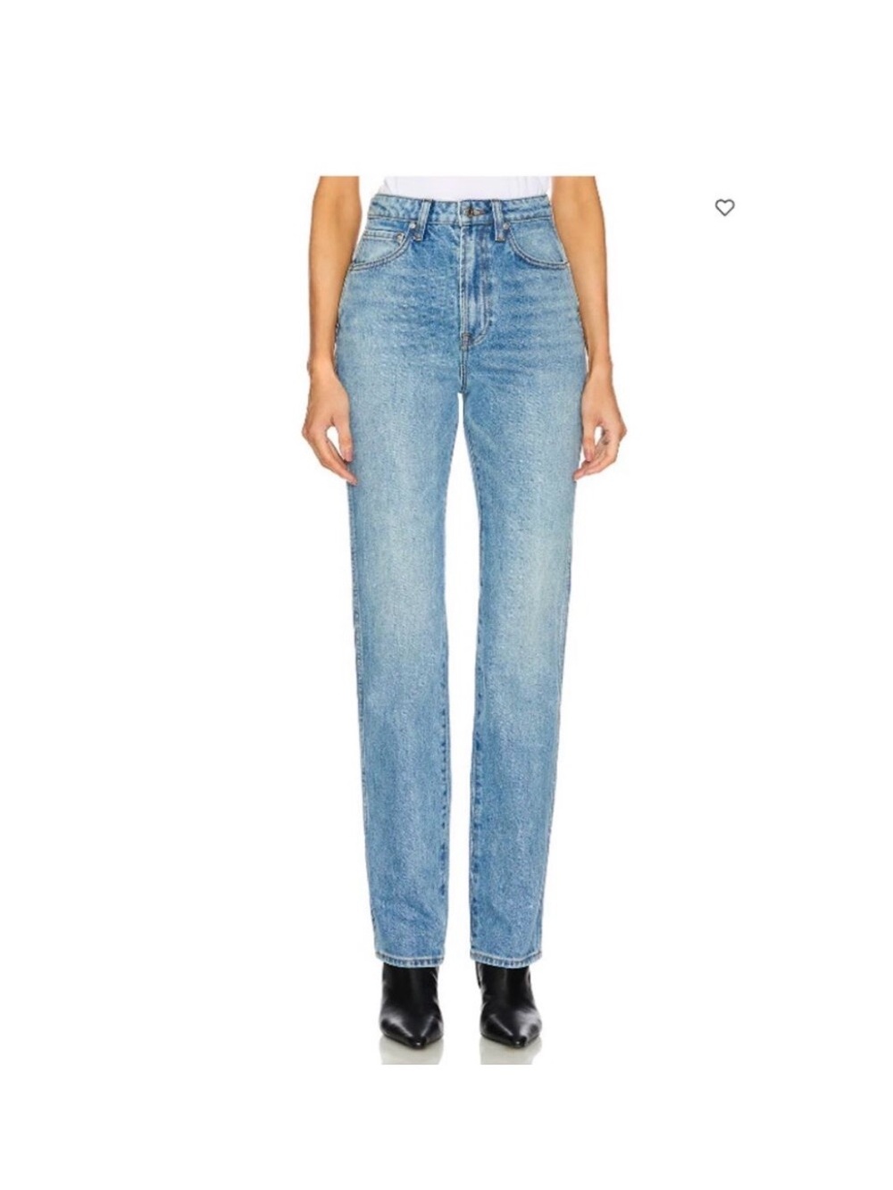 GRLFRND Sara Super High Rise Slim Straight